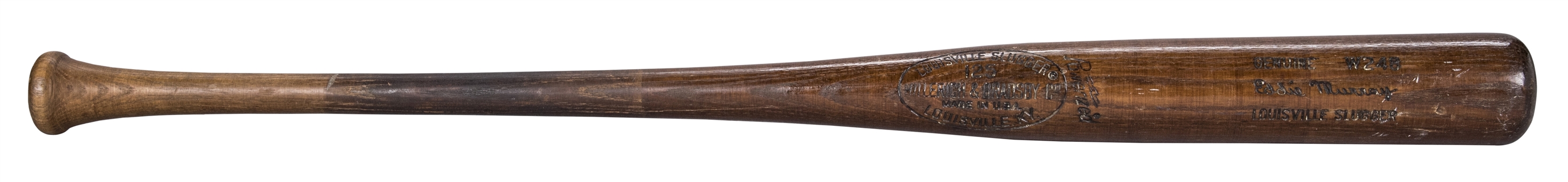 1977-79 Eddie Murray Game Used Hillerich & Bradsby W248 Model Bat (PSA/DNA)